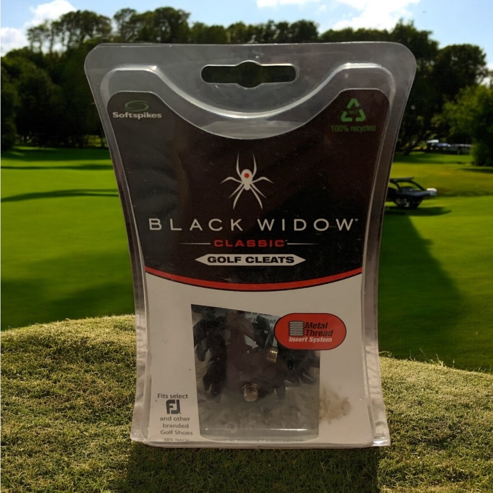 BLACK WIDOW CLASSIC GOLF CLEAT 8 CT